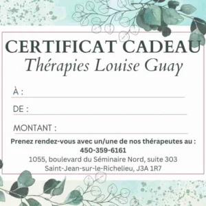 Certificat cadeau